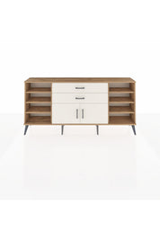 Arges Konsol 7 Raflı 2 Çekmeceli 2 Kapaklı 176x30x83 - S148M044V22A