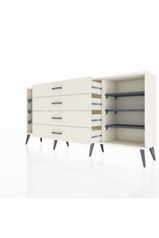 Arges Konsol 6 Raflı 4 Çekmeceli 176x30x83 - S148M045V07A