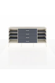 Arges Konsol 6 Raflı 4 Çekmeceli 176x30x83 - S148M045V08A