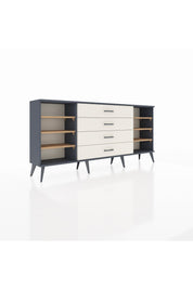 Arges Konsol 6 Raflı 4 Çekmeceli 176x30x83 - S148M045V10A