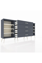 Arges Konsol 6 Raflı 4 Çekmeceli 176x30x83 - S148M045V14A