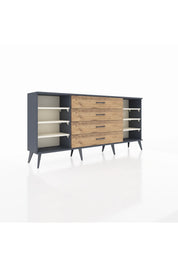 Arges Konsol 6 Raflı 4 Çekmeceli 176x30x83 - S148M045V15A