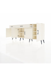 Arges Konsol 5 Raflı 2 Çekmeceli 4 Kapaklı 176x30x83 - S148M046V04A