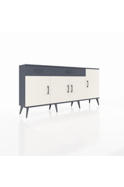 Arges Konsol 5 Raflı 2 Çekmeceli 4 Kapaklı 176x30x83 - S148M046V14A