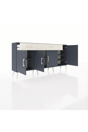 Arges Konsol 5 Raflı 2 Çekmeceli 4 Kapaklı 176x30x83 - S148M046V16A