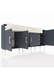 Arges Konsol 5 Raflı 2 Çekmeceli 4 Kapaklı 176x30x83 - S148M046V16A