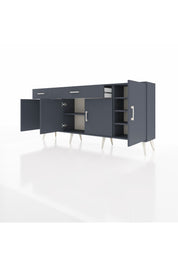 Arges Konsol 5 Raflı 2 Çekmeceli 4 Kapaklı 176x30x83 - S148M046V17A
