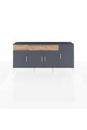 Arges Konsol 5 Raflı 2 Çekmeceli 4 Kapaklı 176x30x83 - S148M046V18A