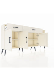 Arges Konsol 5 Raflı 2 Çekmeceli 3 Kapaklı 176x30x83 - S148M047V04A