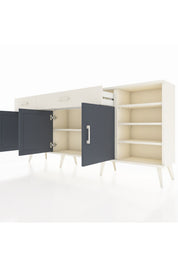 Arges Konsol 5 Raflı 2 Çekmeceli 3 Kapaklı 176x30x83 - S148M047V07A