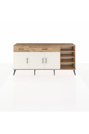 Arges Konsol 5 Raflı 2 Çekmeceli 3 Kapaklı 176x30x83 - S148M047V24A