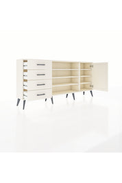 Arges Konsol 6 Raflı 4 Çekmeceli Tek Kapaklı 176x30x83 - S148M048V04A
