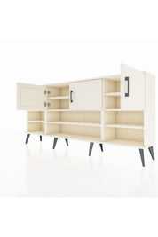 Arges Konsol 9 Raflı 3 Kapaklı 176x30x83 - S148M049V05A