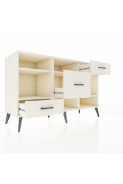Kronos Konsol 4 Raflı 3 Çekmeceli 132x59x83 - S606M001V04C