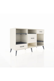 Kronos Konsol 4 Raflı 3 Çekmeceli 132x59x83 - S606M001V07C