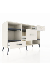 Kronos Konsol 4 Raflı 3 Çekmeceli 132x59x83 - S606M001V07C