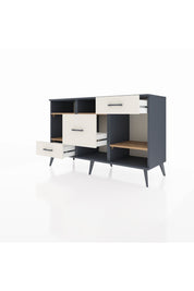 Kronos Konsol 4 Raflı 3 Çekmeceli 132x59x83 - S606M001V10C