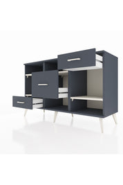 Kronos Konsol 4 Raflı 3 Çekmeceli 132x59x83 - S606M001V14C