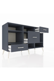 Kronos Konsol 4 Raflı 3 Çekmeceli 132x59x83 - S606M001V17C