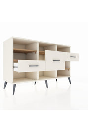 Kronos Konsol 5 Raflı 3 Çekmeceli 132x59x83 - S606M004V01C