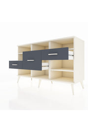 Kronos Konsol 5 Raflı 3 Çekmeceli 132x59x83 - S606M004V05C