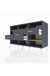 Kronos Konsol 5 Raflı 3 Çekmeceli 132x59x83 - S606M004V11C
