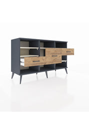 Kronos Konsol 5 Raflı 3 Çekmeceli 132x59x83 - S606M004V15C
