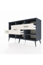 Kronos Konsol 5 Raflı 3 Çekmeceli 132x59x83 - S606M004V16C