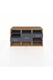 Kronos Konsol 5 Raflı 3 Çekmeceli 132x59x83 - S606M004V26C