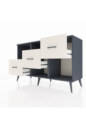 Kronos Konsol 2 Raflı 3 Çekmeceli 132x59x83 - S606M005V16C