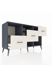 Kronos Konsol 2 Raflı 3 Çekmeceli 132x59x83 - S606M005V16C