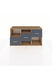 Kronos Konsol 2 Raflı 3 Çekmeceli 132x59x83 - S606M005V20C