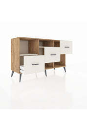 Kronos Konsol 2 Raflı 3 Çekmeceli 132x59x83 - S606M005V22C