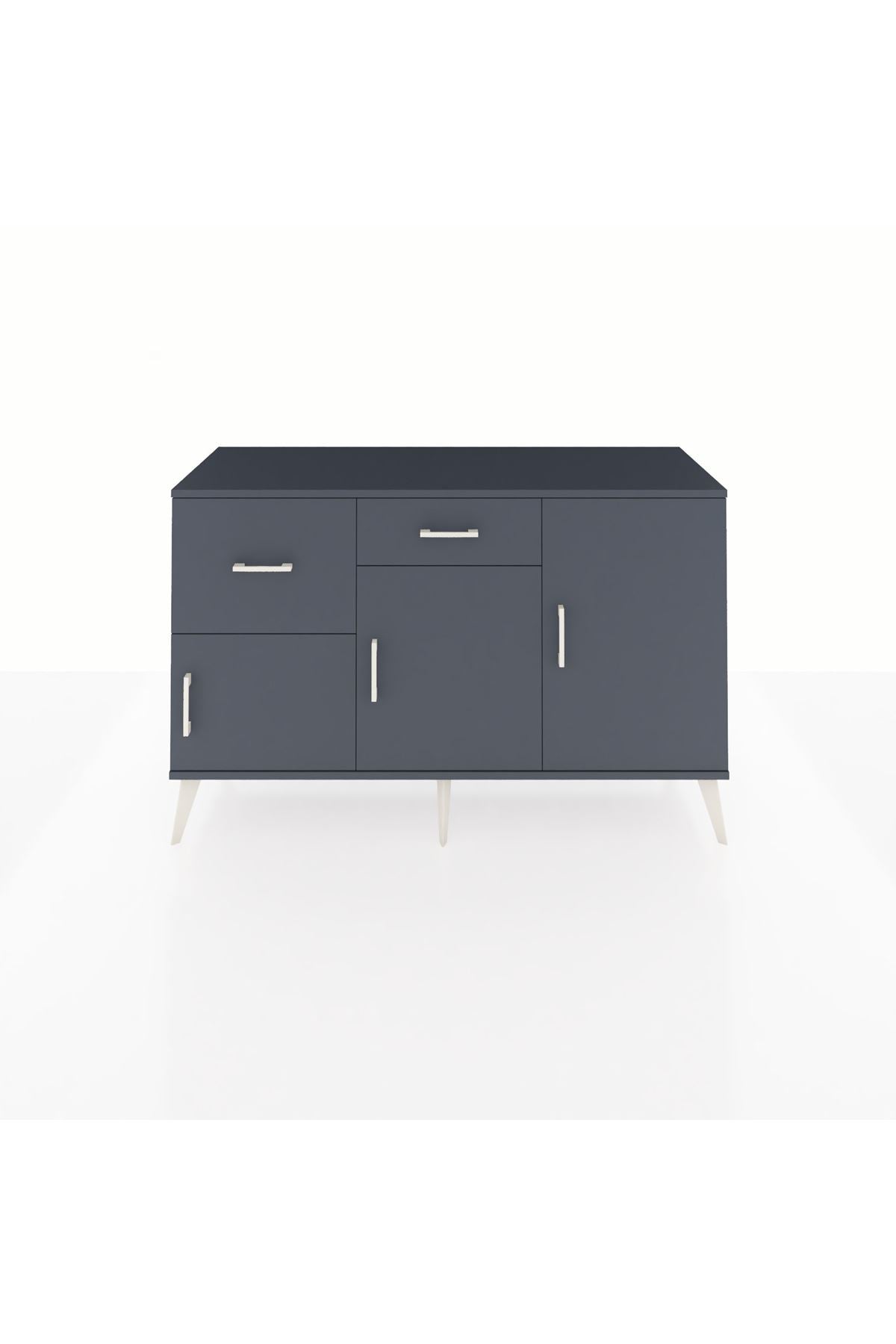 Kronos Konsol 3 Raflı 2 Çekmeceli 3 Kapaklı 132x59x83 - S606M009V17C