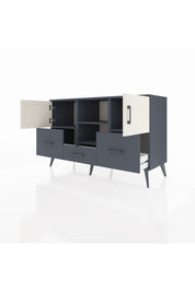 Kronos Konsol 4 Raflı 3 Çekmeceli 3 Kapaklı 132x59x83 - S606M011V14C