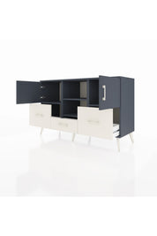 Kronos Konsol 4 Raflı 3 Çekmeceli 3 Kapaklı 132x59x83 - S606M011V16C