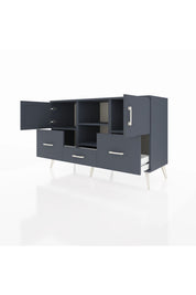 Kronos Konsol 4 Raflı 3 Çekmeceli 3 Kapaklı 132x59x83 - S606M011V17C