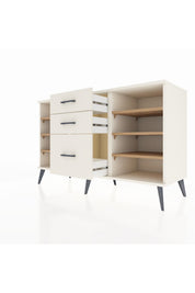 Kronos Konsol 6 Raflı 3 Çekmeceli 132x59x83 - S606M012V01C