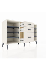 Kronos Konsol 6 Raflı 3 Çekmeceli 132x59x83 - S606M012V07C