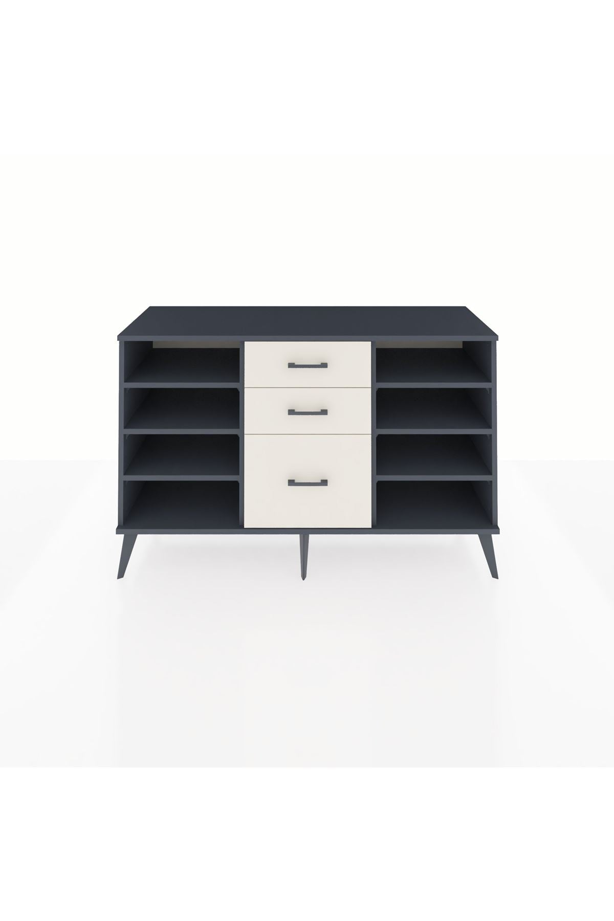 Kronos Konsol 6 Raflı 3 Çekmeceli 132x59x83 - S606M012V16C