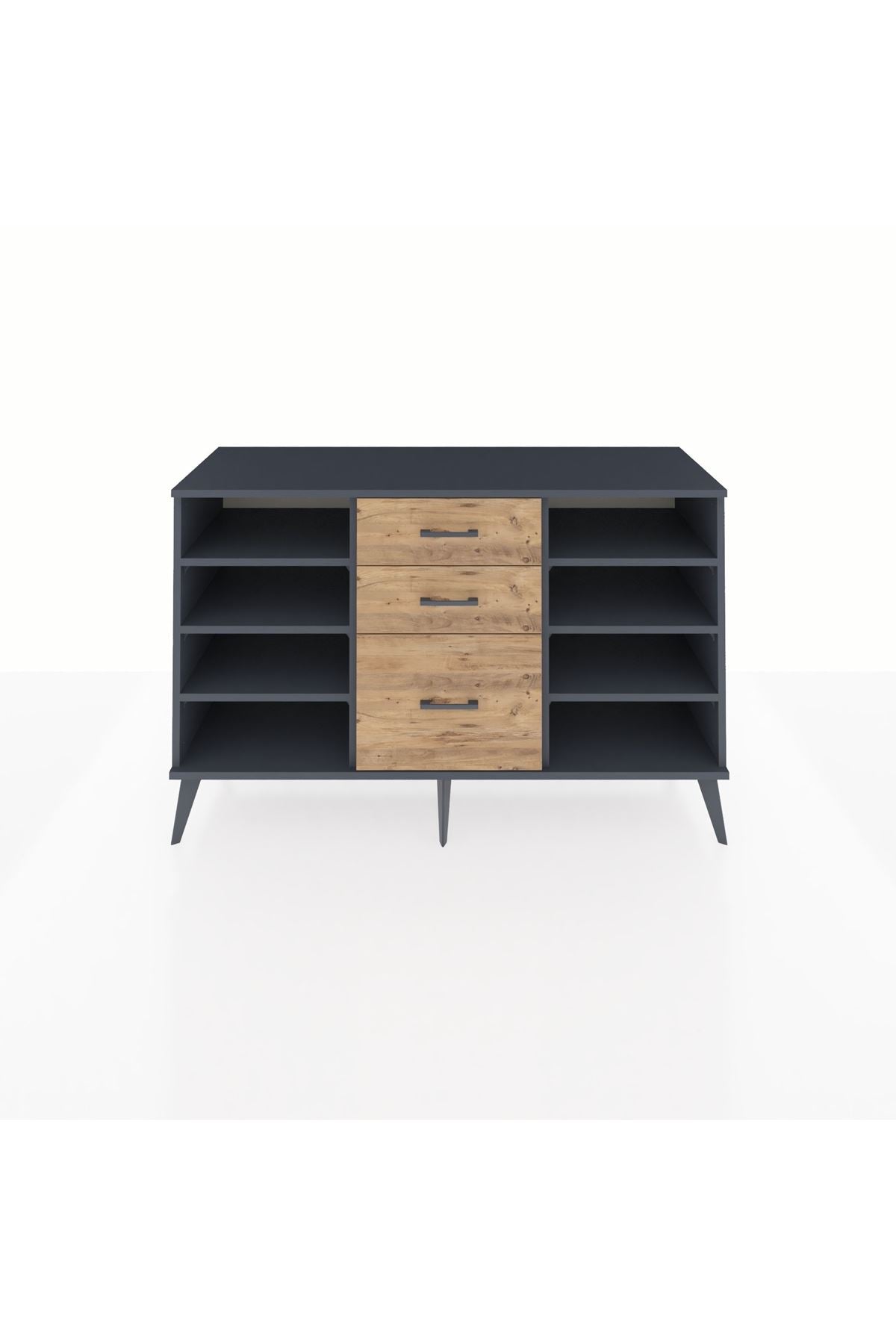 Kronos Konsol 6 Raflı 3 Çekmeceli 132x59x83 - S606M012V18C