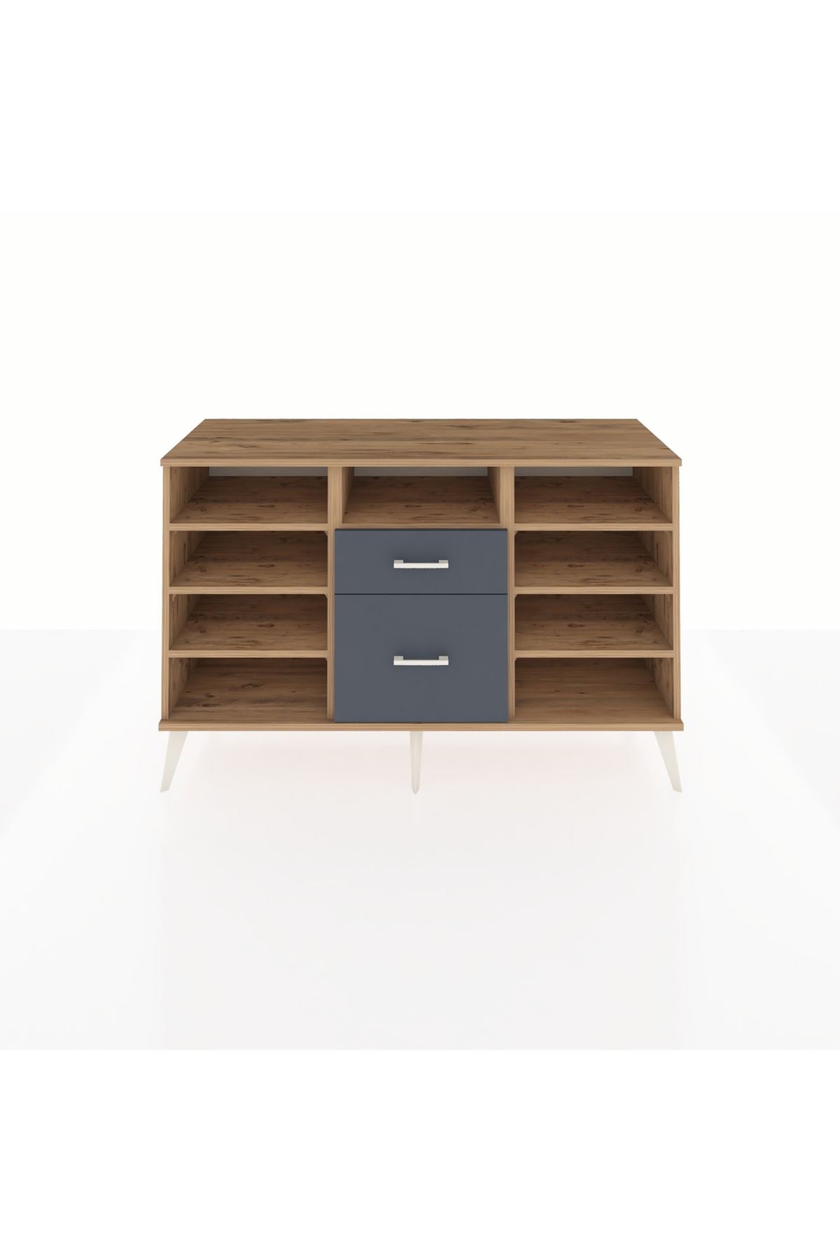 Kronos Konsol 7 Raflı 2 Çekmeceli 132x59x83 - S606M013V20C