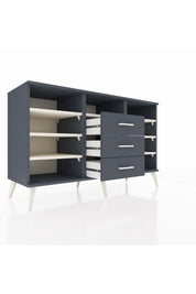 Kronos Konsol 7 Raflı 3 Çekmeceli 132x59x83 - S606M014V14C