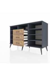 Kronos Konsol 7 Raflı 3 Çekmeceli 132x59x83 - S606M014V18C