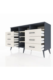 Kronos Konsol 5 Raflı 6 Çekmeceli 132x59x83 - S606M015V13C