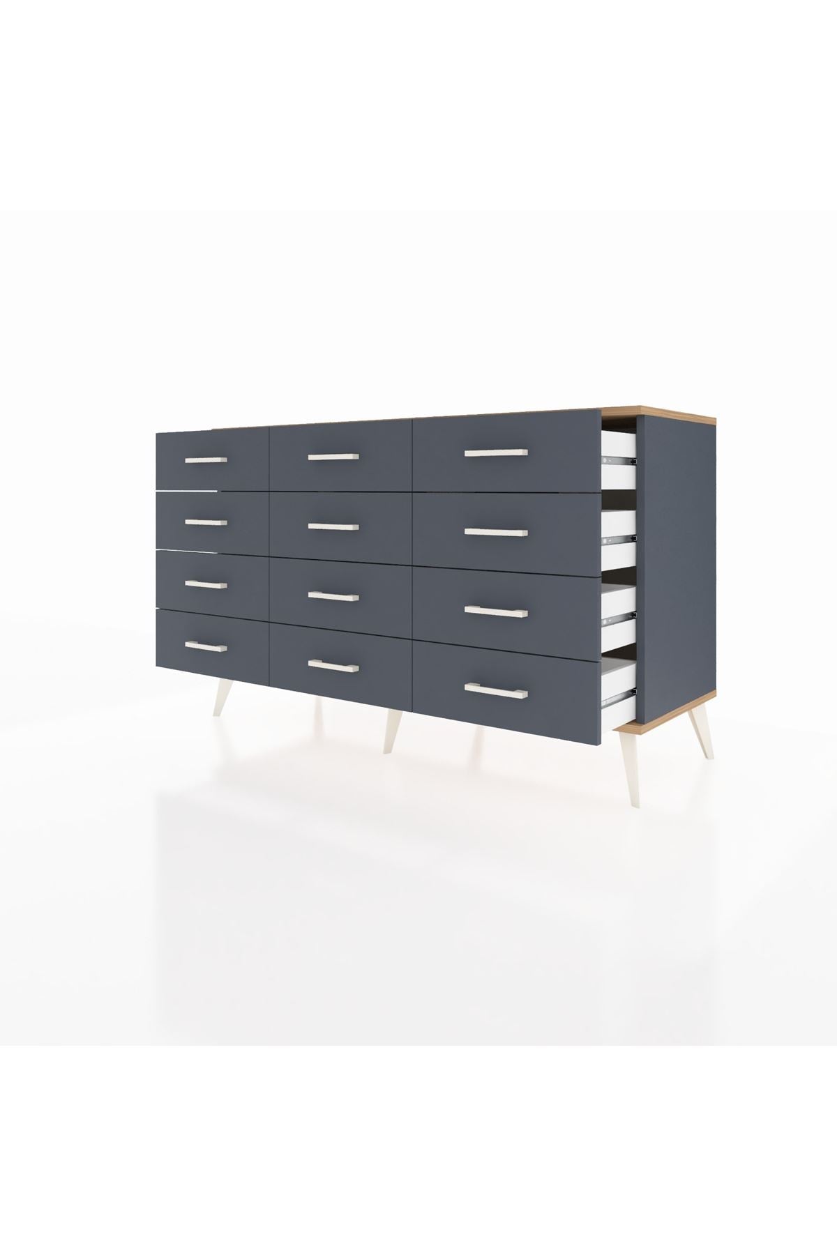 Kronos Konsol 12 Çekmeceli 132x59x83 - S606M016V11C