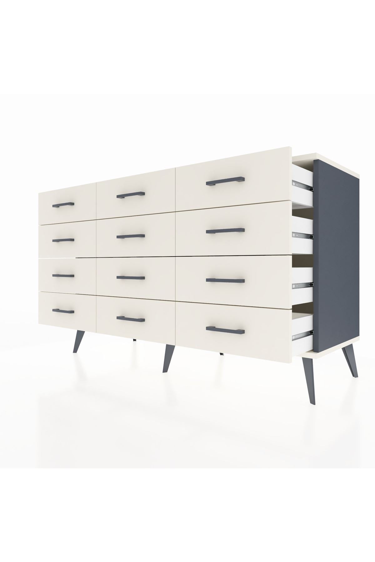 Kronos Konsol 12 Çekmeceli 132x59x83 - S606M016V13C