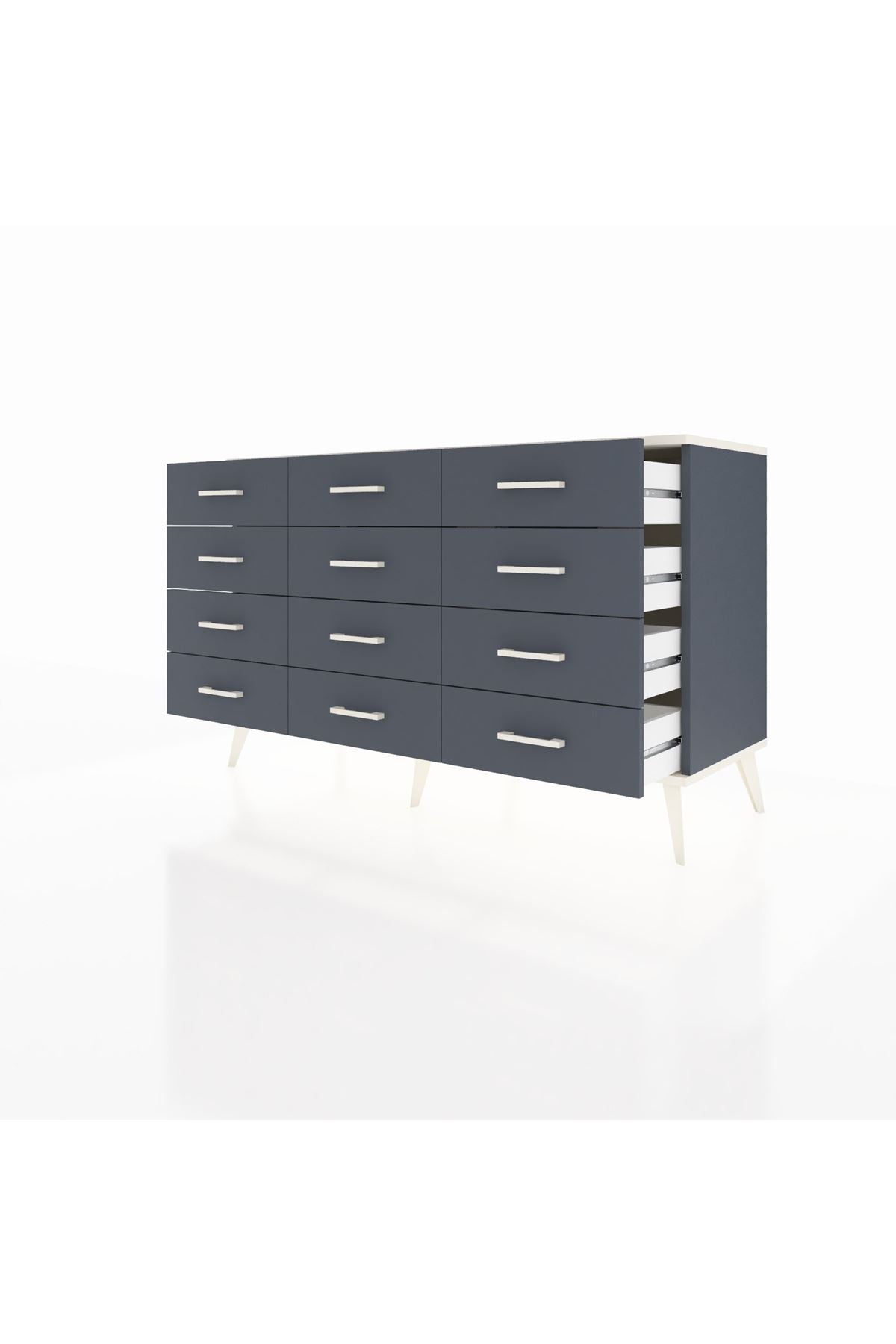 Kronos Konsol 12 Çekmeceli 132x59x83 - S606M016V14C