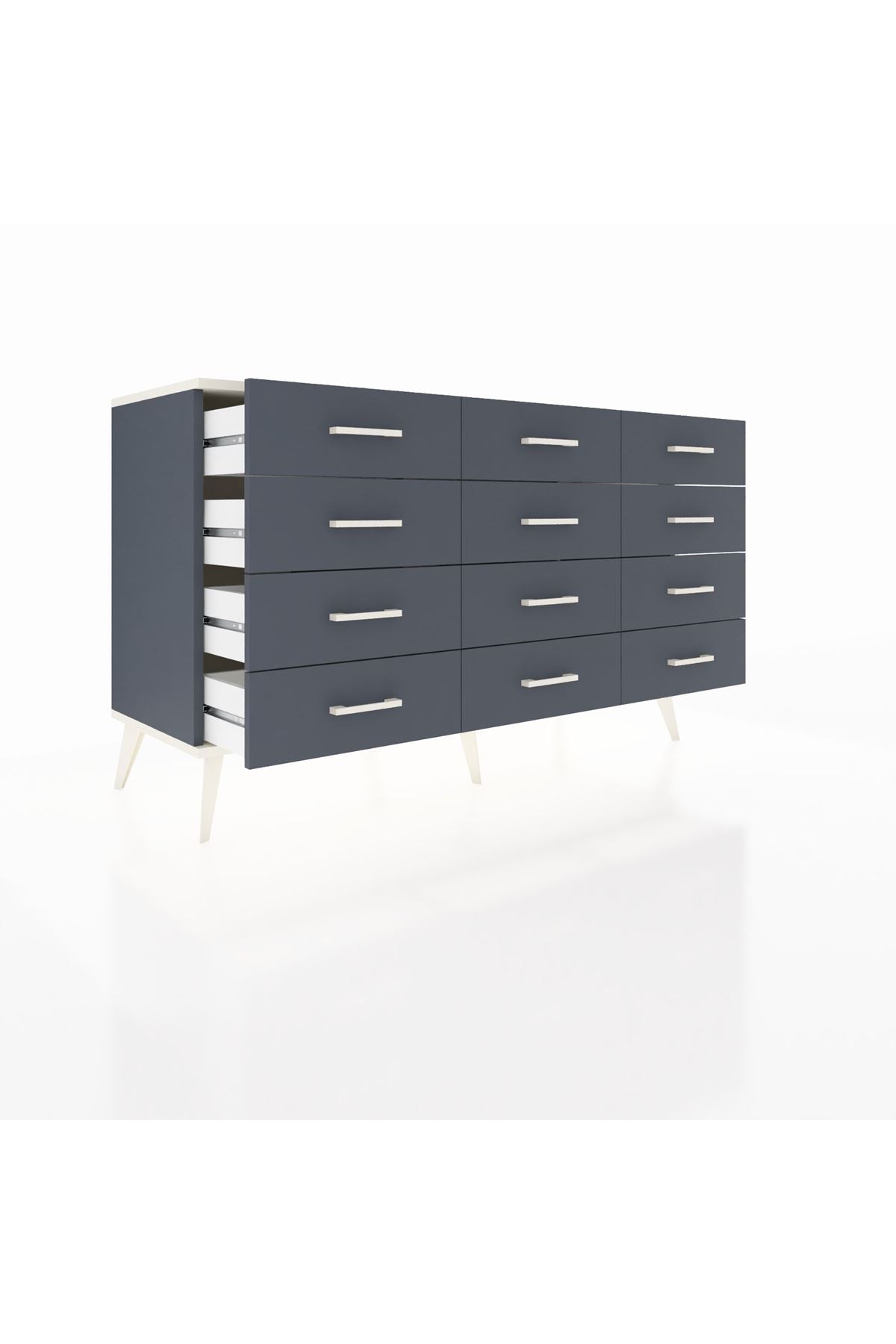 Kronos Konsol 12 Çekmeceli 132x59x83 - S606M016V14C