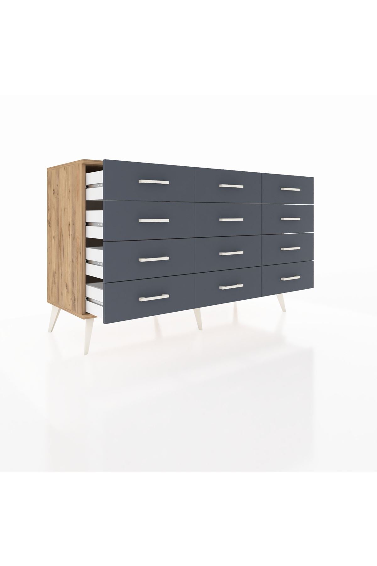 Kronos Konsol 12 Çekmeceli 132x59x83 - S606M016V20C